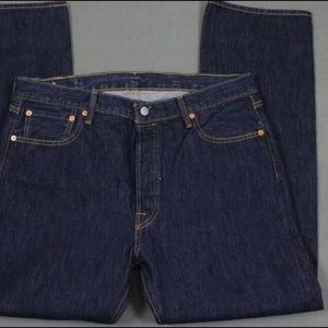 2 NWOT LEVI’S MEN’S JEANS DARK BLUE 36x32 bundle!